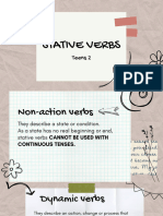 Stative Verbs