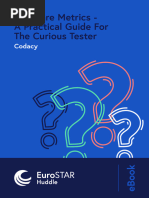 Codacy Software Metrics A Practical Guide EuroSTAR Huddle