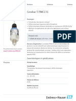 Endress-Hauser Cerabar T PMC131 FR