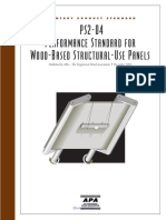 2004 PS 2 04 Performance Standard For Wood Based Structural Use