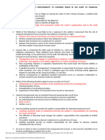 Psa 240 - The Auditor'S Responsibility To Consider Fraud in The Audit of Financial Statements
