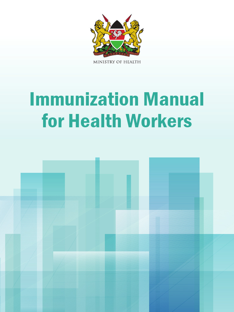 Immunization manual for health workers updated pdf vaccines