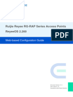 Ruijie Reyee RG-RAP Series Access Points Web-Based Configuration Guide, Release ReyeeOS 2.260 (V1.0)