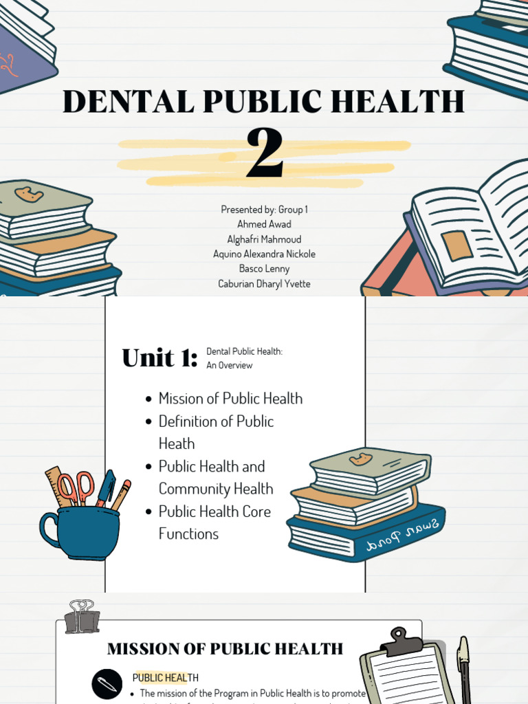 Dental Public Health 2 | PDF | Public Health | Health Care