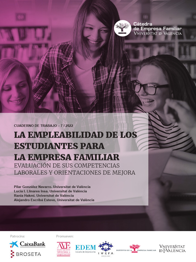 CEFUV - Cuaderno - Empleabilidad de Los Estudiantes para La EF - 2022 ...