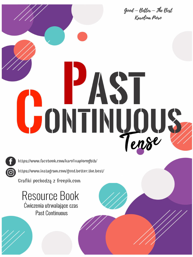 Past Continuous Resource Pack | PDF