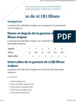 B Blues Majeur