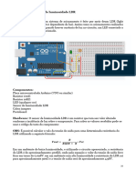 Circuito 5 - Sensor de Luminosidade LDR