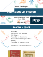 Materi Mari Menulis Pantun-1