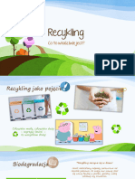 Recykling - Prezentacja