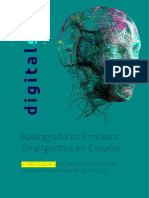 Radiografia de Empleos Emergentes en Espana