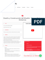 Diseño y Construcción Del Mueble - Primer Ciclo - Distancia - Integral