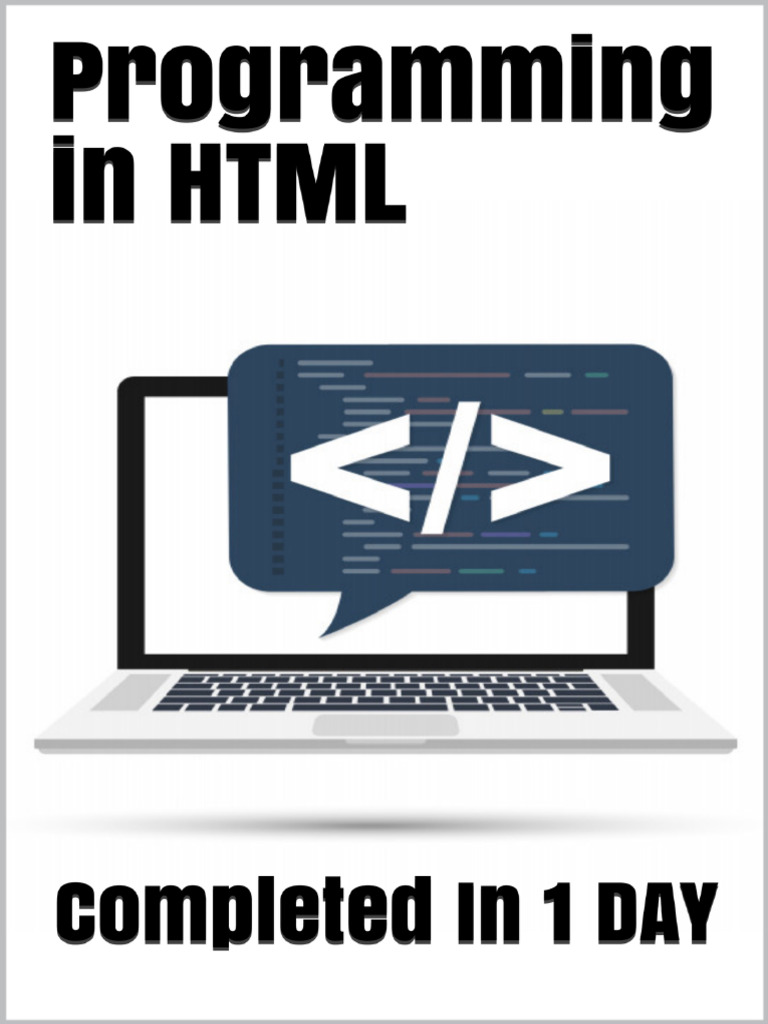 Programming in html completed in 1 day ayoub lrn pdf html element