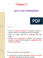 Chapter 2 Project Cost Estimation