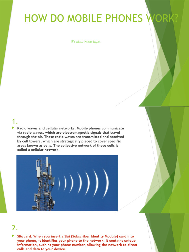 How Do Mobile Phones Work PDF