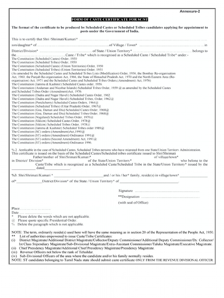 cast-certificate-annexure-2-pdf