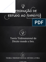 Teoria Tridimensional Do Direito - Miguel Reale