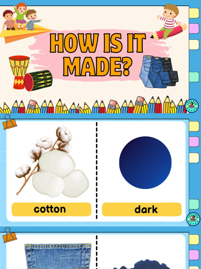 Year 6 Worksheet: How It's Made | PDF