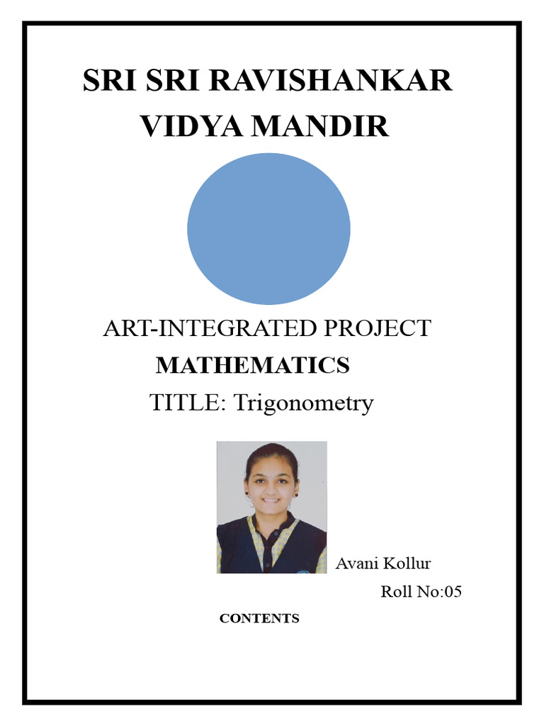 Math art integrated project avani 12 b pdf trigonometric functions