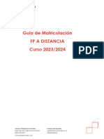 Guia de Matriculación - FPADISTANCIA