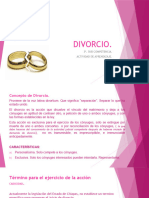 DISOLUCION DEL MATRIMONIO Aprendizaje Divorcio