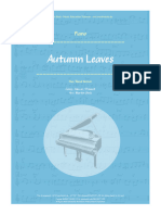 Autumn Leaves - Piano
