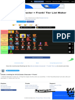 Create A All 22 Zooba Character + Frank! Tier List - TierMaker 2