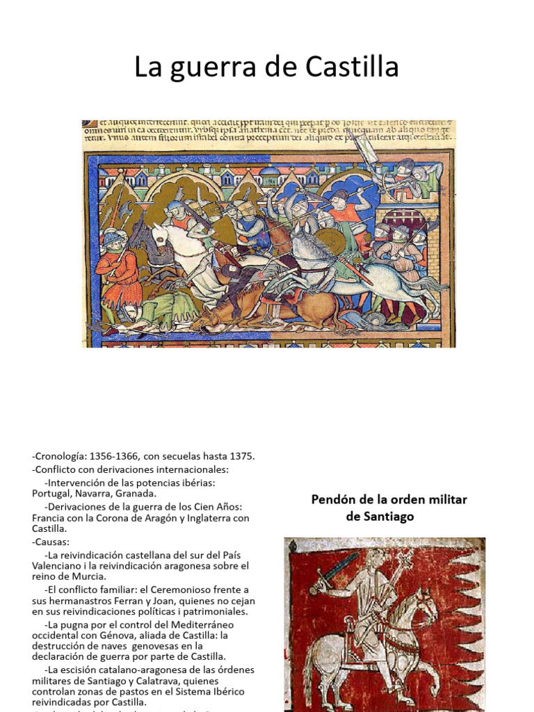 8.la Guerra de Castilla PDF Conflictos del segundo milenio Conflictos