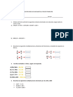 Taller de Refuerzo de Matamática Tercer Trimestre