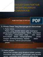 Prinsip Dasar Dan Faktor Yang Mempengaruhi