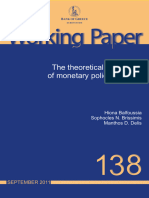 The Theoretical Framework of Monetary Policy Revisited