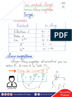 MVT D - Une Particule Chargée