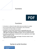 4 - Functions in Python