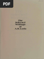 Aleksandr R. Luria, Michael Cole - The Selected Writings of A. R. Luria-M. E. Sharpe (1978)