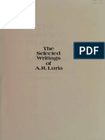 Aleksandr R. Luria, Michael Cole - The Selected Writings of A. R. Luria-M. E. Sharpe (1978)
