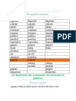 Acentuació - Talleres