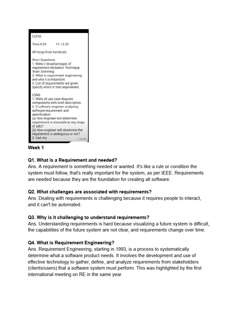 Understanding Software Requirements | PDF | Information Technology ...