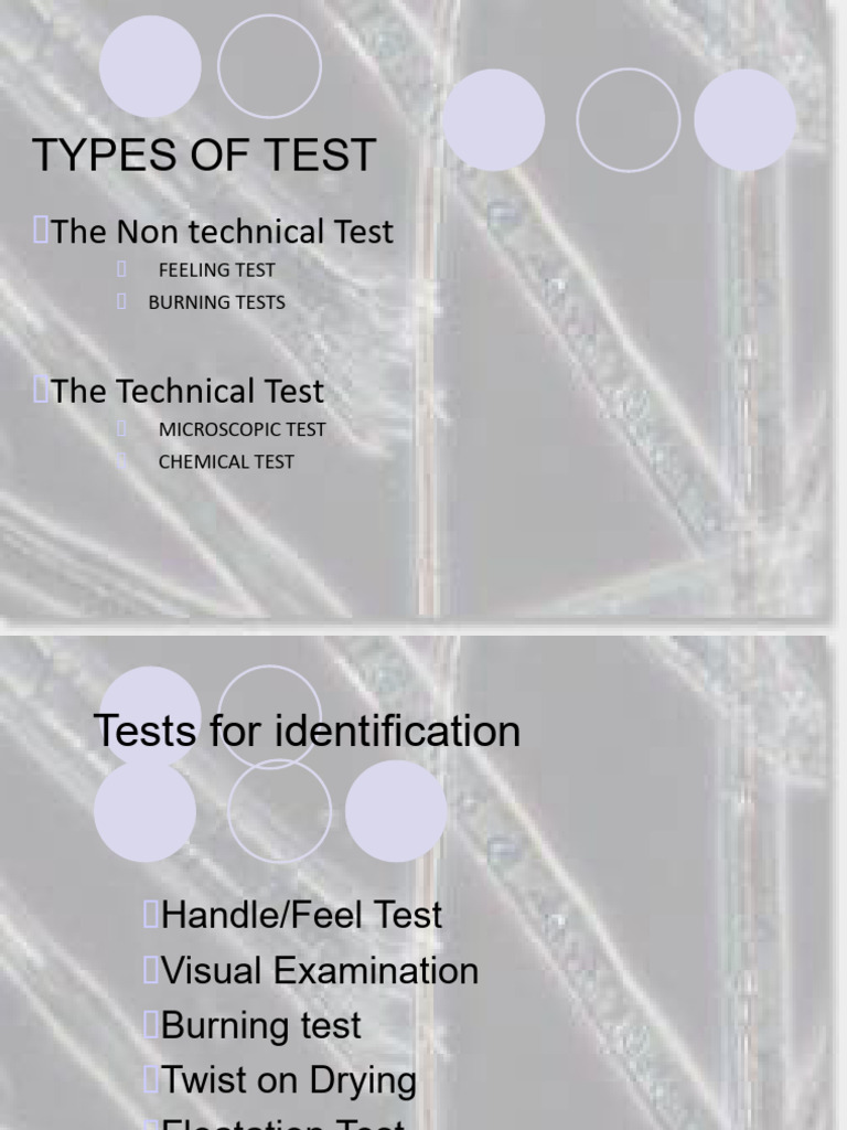 Identification of Textile Fibers | PDF | Textiles | Fibers
