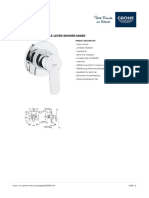 GROHE Specification Sheet 29040000