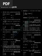 Definite Integrals