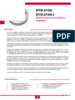 FT Detetor Termovelocimétrico Analógico DTD-210A DETNOV PT