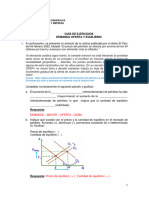 ECO - Guia - Demanda Oferta Equilibrio 2022 - 1 Solucionario