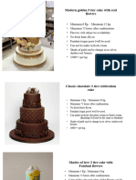 Ornamental Cake Catalog