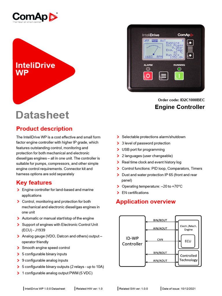 Engine Controller for Professionals | PDF | Power Supply | Sensor