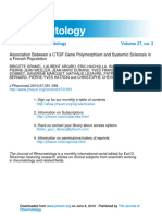 Association Between A CTGF Gene Polymorphism and Systemic Sclerosis in A French Population