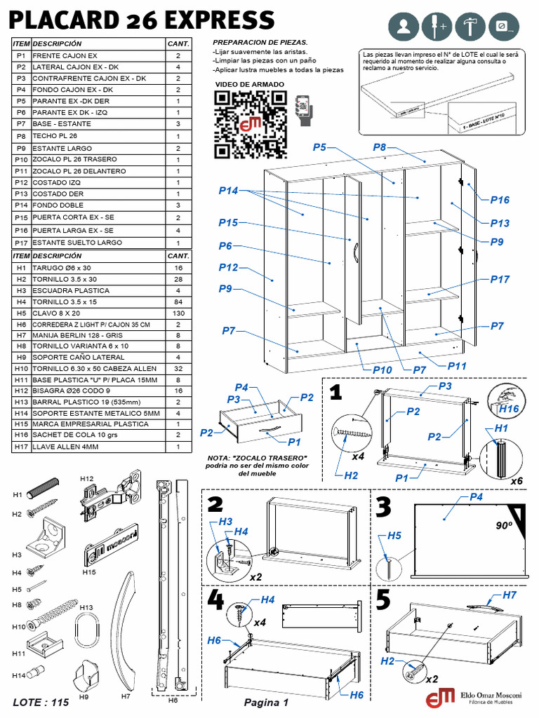 Instructivo PLACARD 026 EXPRESS | PDF