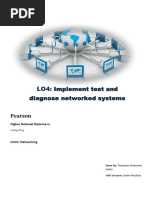 Implement and Test Network System