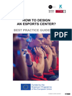 How To Design An Esports Center?: Best Practice Guidelines