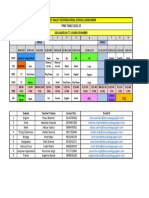 TimeTableTT 1119 PDF