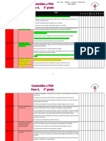 Tercer Grado - Contenidos y Pda Fase 4